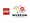 A logo with the LEGO name, yellow and red gears and the letters Playful Learning Museum Network